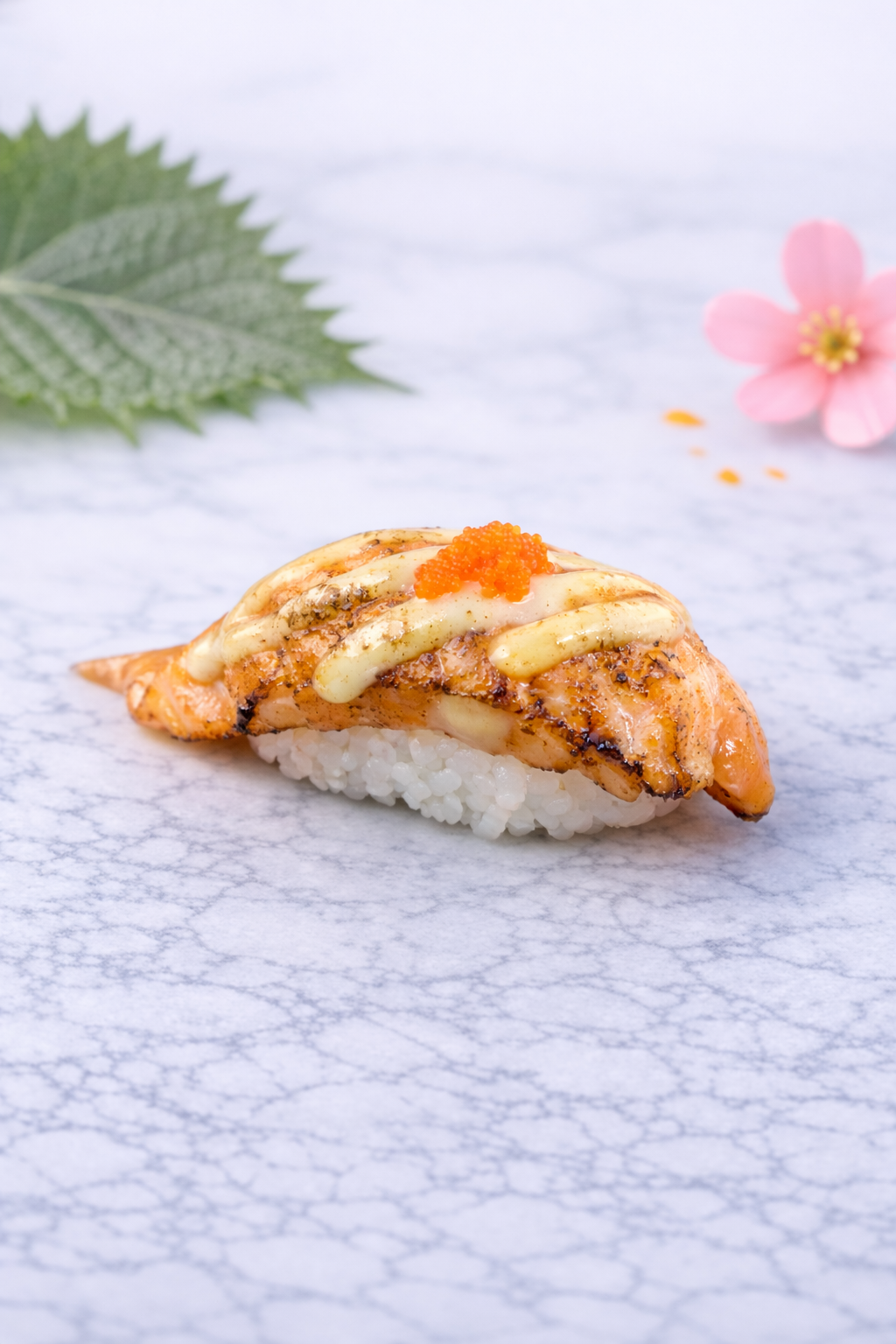 ซูชิแซลม่อนเบรินไฟ